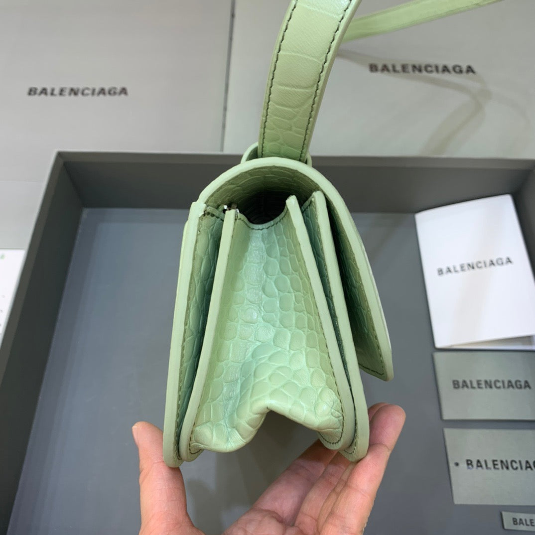 Top Quality Gossip Small Shoulder Bag Light Green, For Women,  Bags 9.1in/23cm
