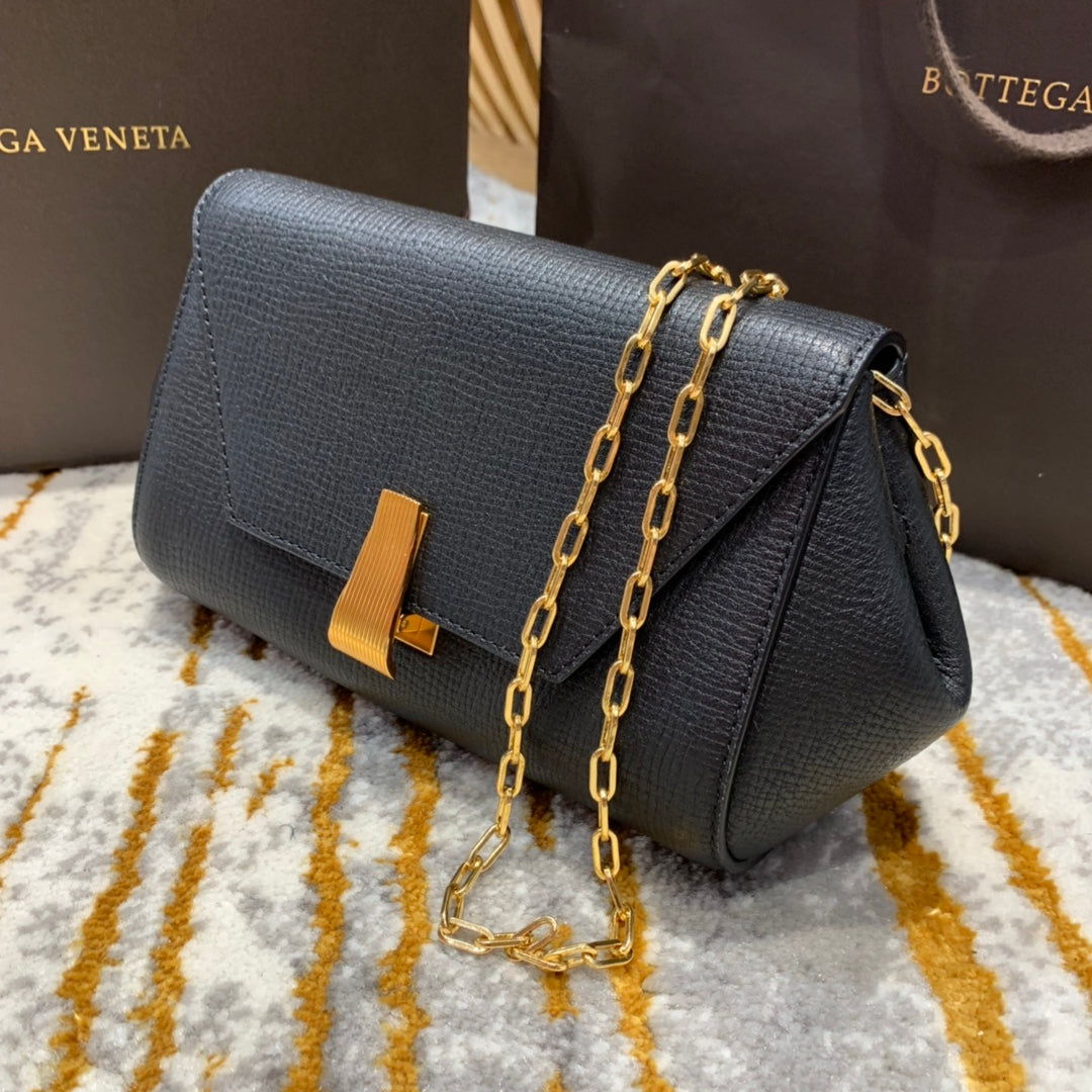 Top Quality Mini Angle Palmellato Bag Black, For Women, Women’s Bags 7.5in/19cm