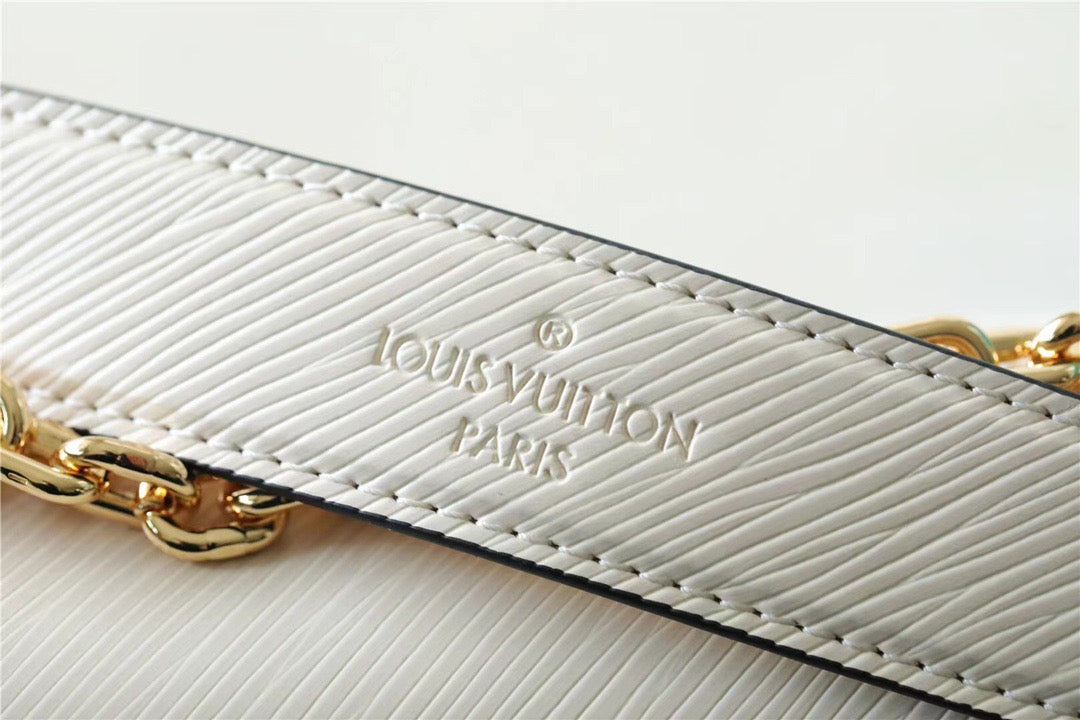 Top Quality Twist MM Epi White For Women, Womens Bags, Shoulder And Crossbody Bags 9.1in/23cm Top Quality M55513