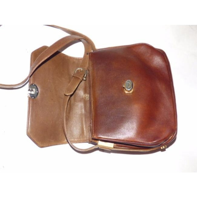 Gucci   Two Shades Of Supple Brown Leather Hobo Bag