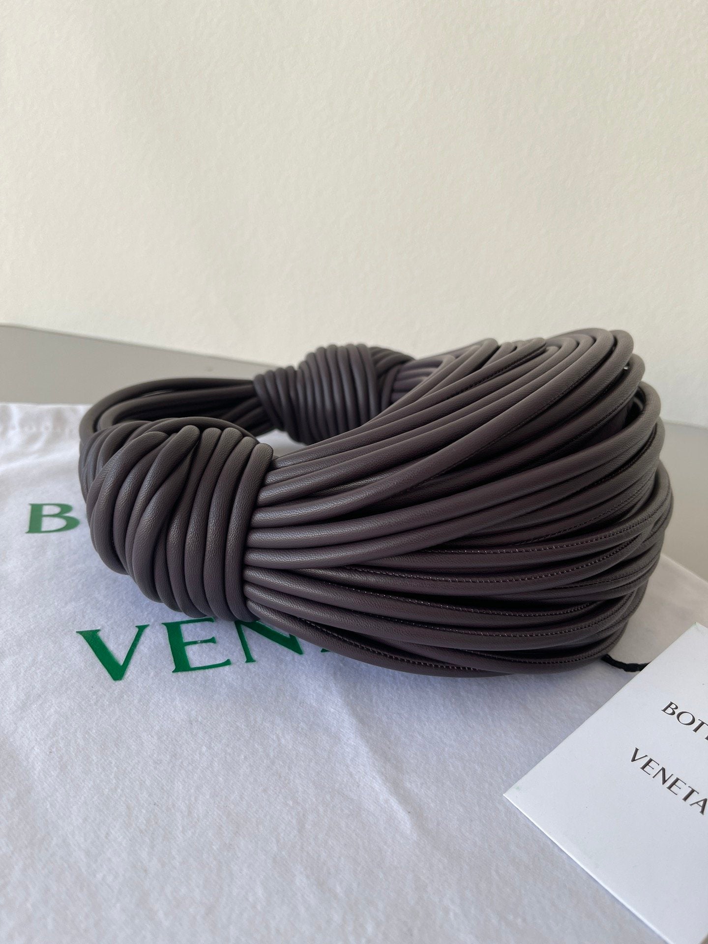 Top Quality Double Knot Dark Violet, For Women, Bags 9.8in/25cm