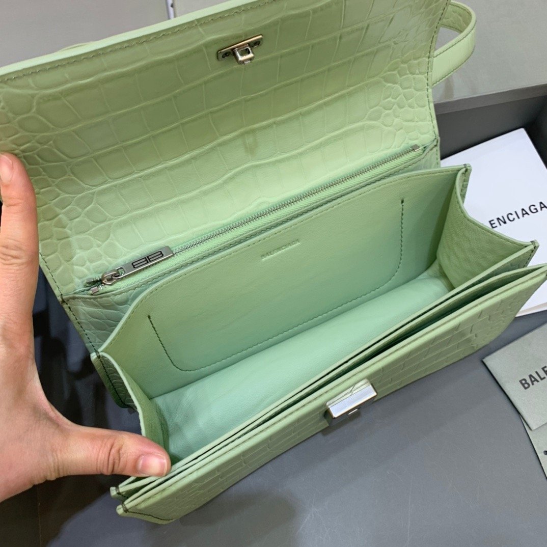 Top Quality Gossip Small Shoulder Bag Light Green, For Women,  Bags 9.1in/23cm