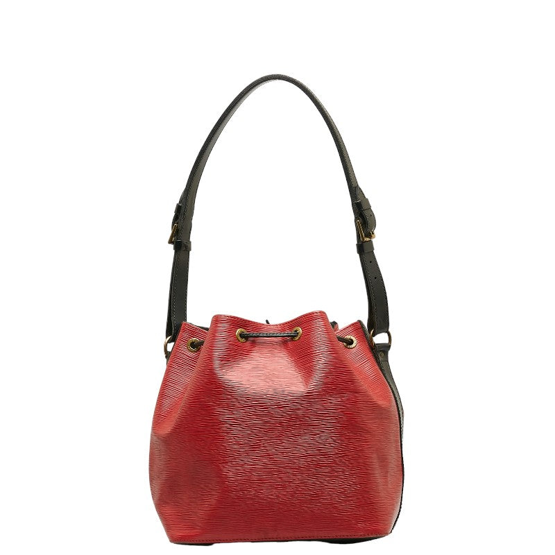 Louis Vuitton M44172 Castilian Red Noir Leather Lady Louis Vuitton