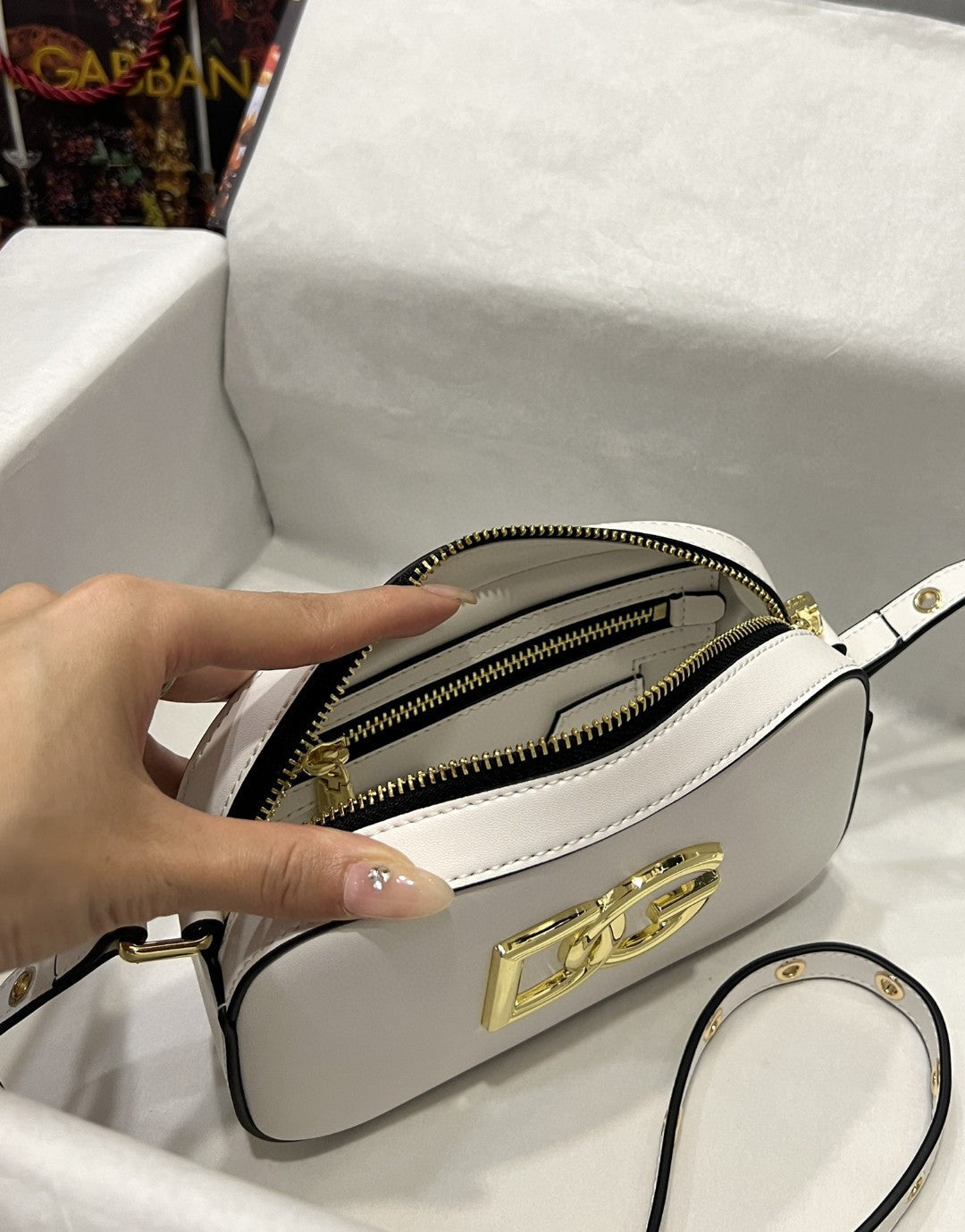 Top Quality Crossbody 3.5 Bag White For Women 7.5in/19cm Top Quality Top Quality7095AW57680002