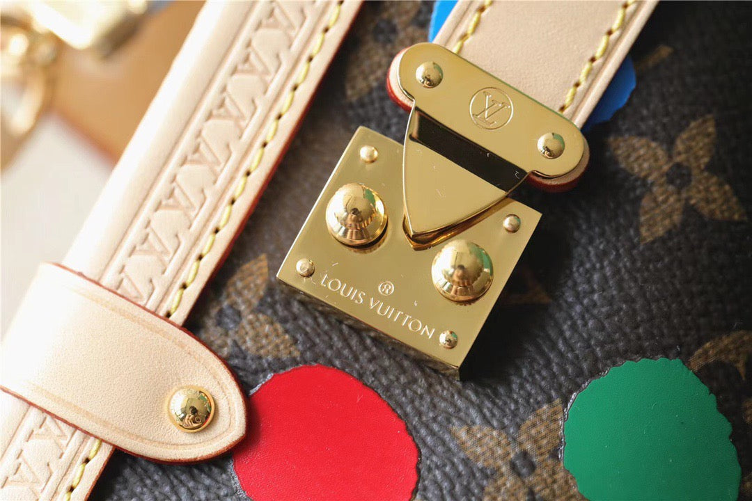 Top Quality Side Trunk PM Monogram Canvas For Women, Womens Bags, Shoulder And Crossbody Bags 8.3in/21cm Top Quality