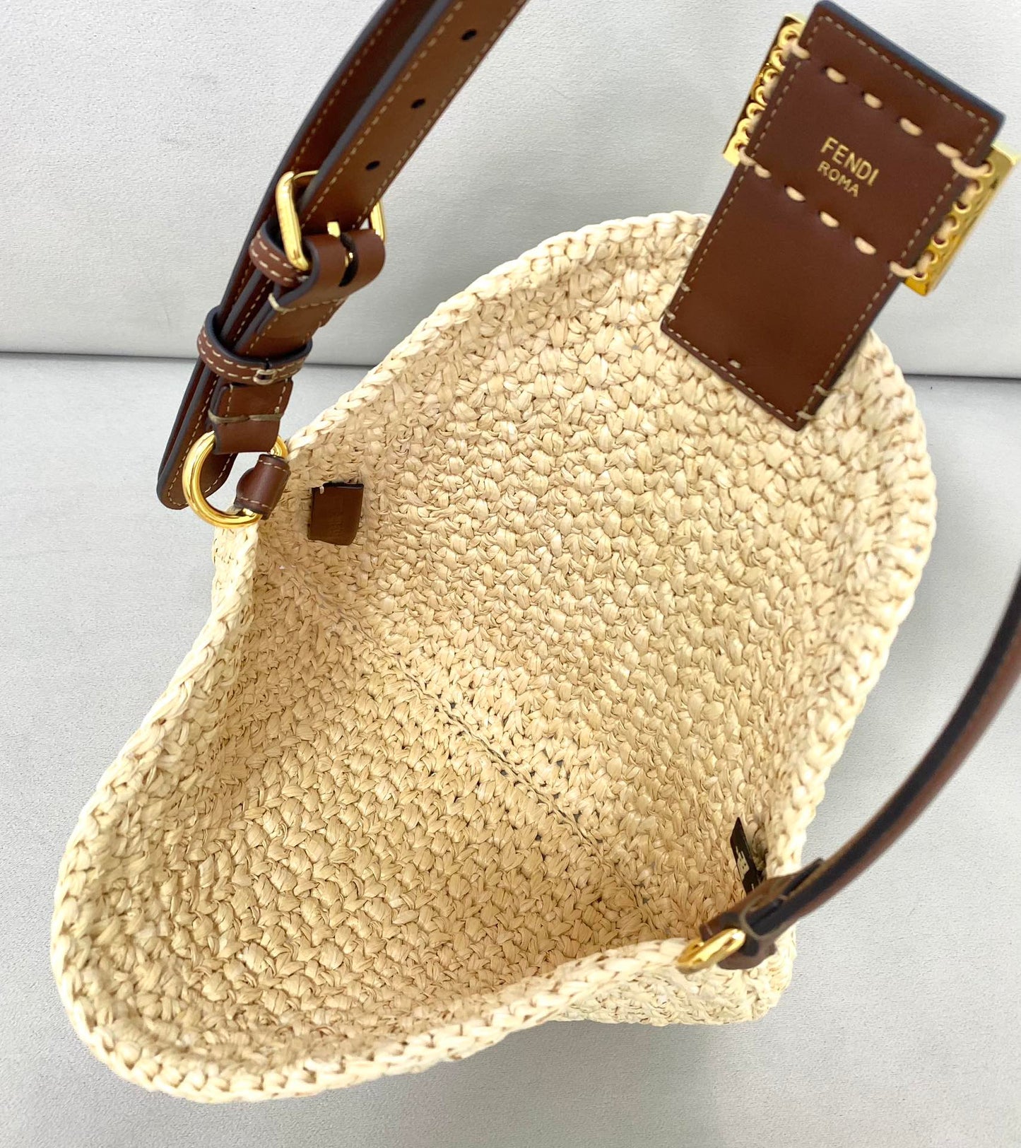 Top QualityTop Quality Small Croissant Hobo Bag RafTop QualityTop Qualitya For Women, Women’s Handbags, Shoulder Bags 11in/29cm FF 8BR790AFGJF1E1B