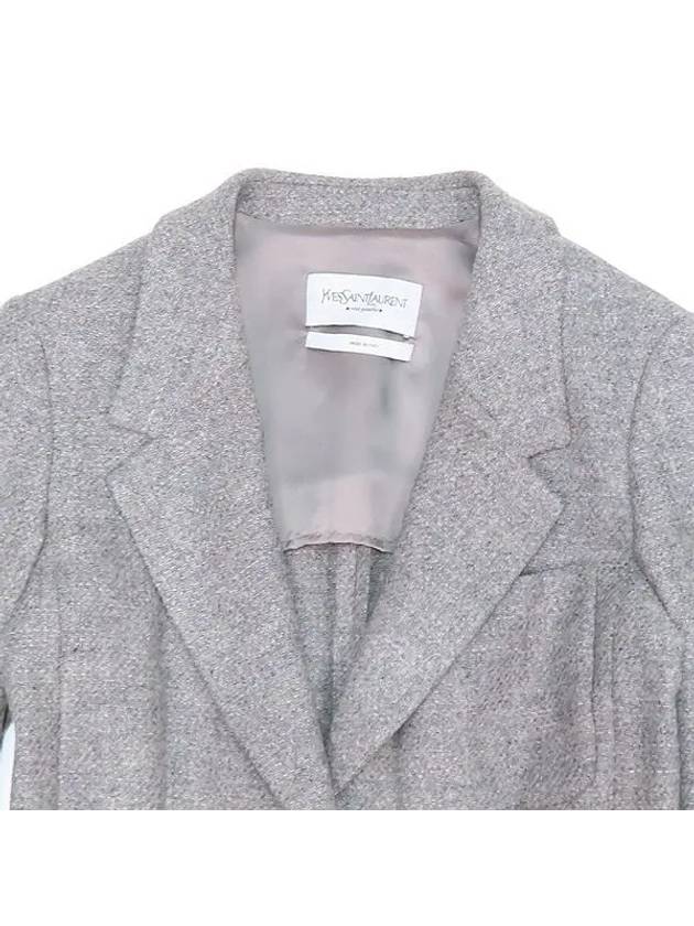 Luxury Saint Laurent Trending 2025 Smith Market  d Luxury Wool Jacket Women s Clothing