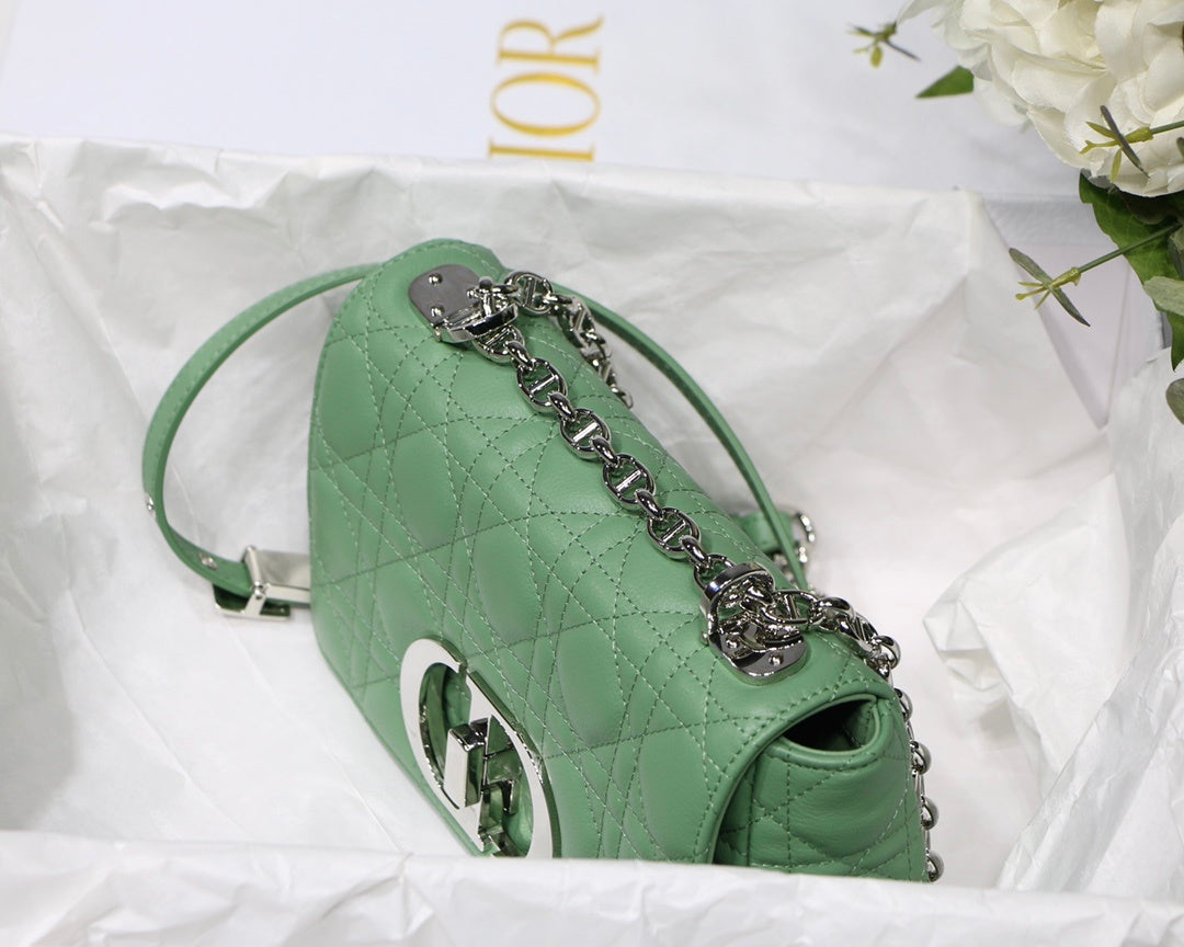 Top Quality Small Caro Bag Green For Women, Womens Handbags, Shoulder Bags, Crossbody Bags, 20cm/8in CD