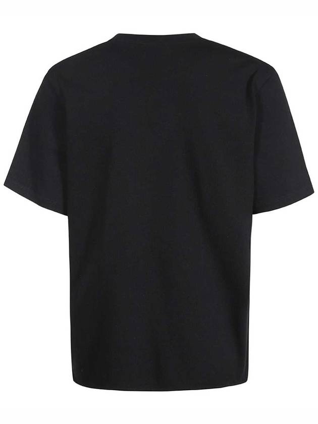 Luxury Saint Laurent Trending 2025 Crew Neck Cotton Short Sleeve T-shirt Black