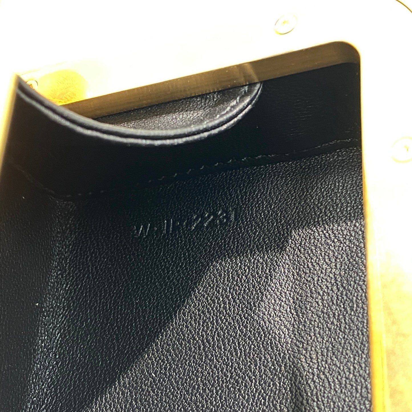 Top Quality Triomphe Minaudiere Black For Women 4in/10cm