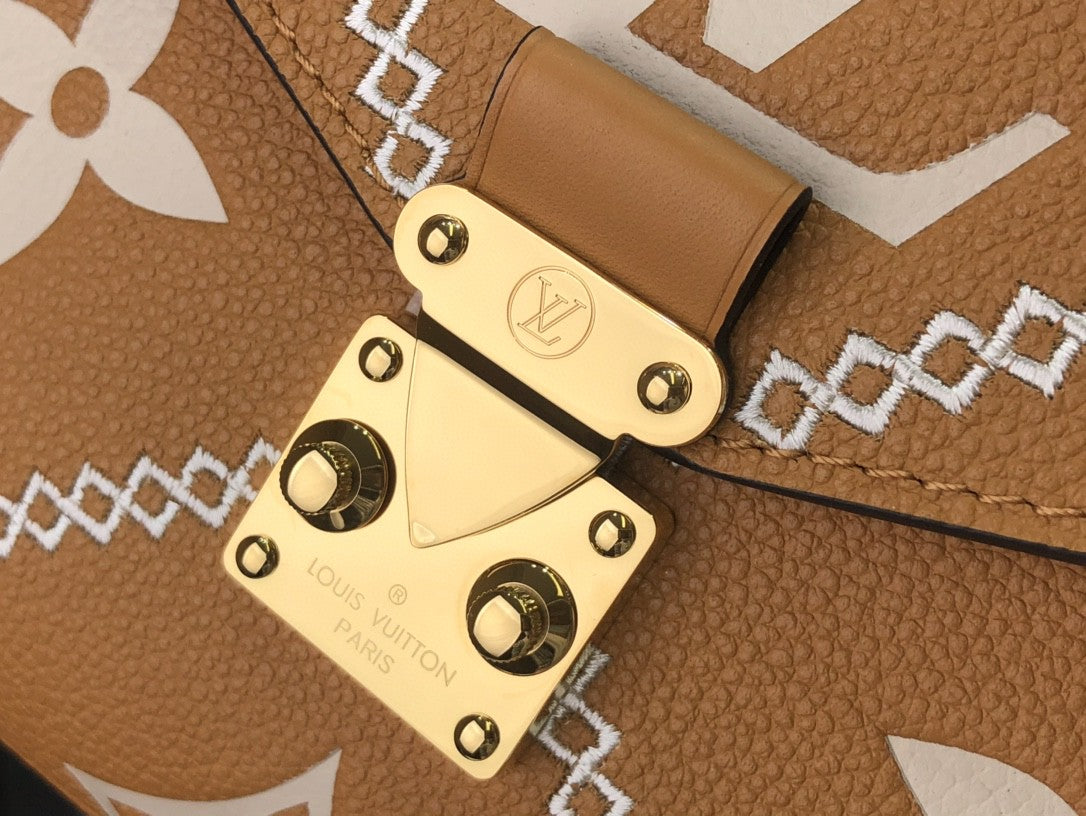 Top Quality Pochette Metis Monogram Empreinte Arizona Brown For Spring,  Shoulder And Crossbody Bags 9.8in/25cm Top Quality M46018