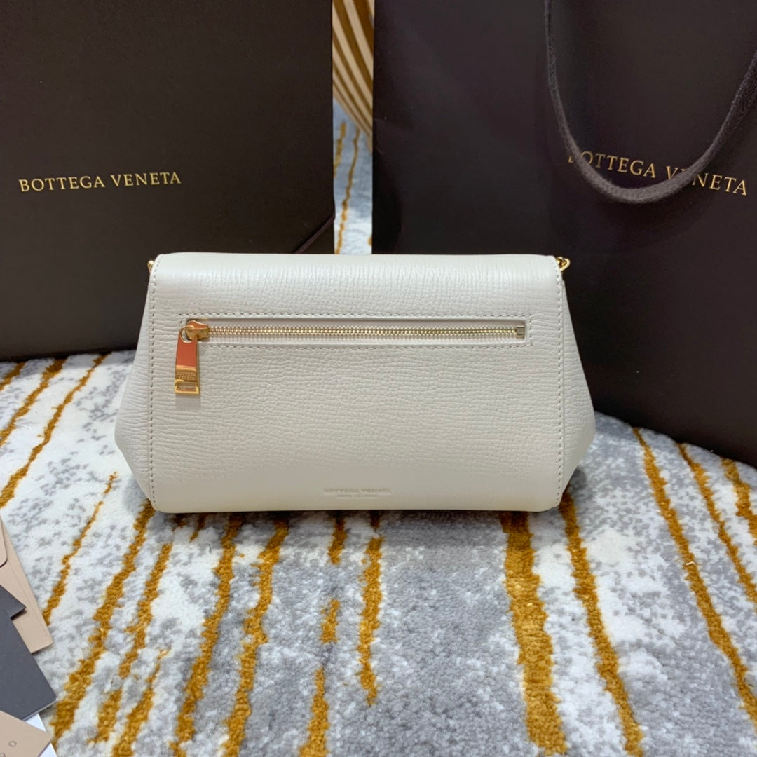 Top Quality Mini Angle Palmellato Bag White, For Women, Women’s Bags 7.5in/19cm