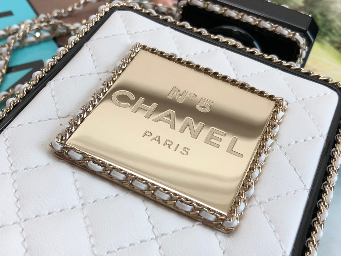 CHL Evening Bag Black and White For Women 6in/16cm AS3263 B08048 NI121