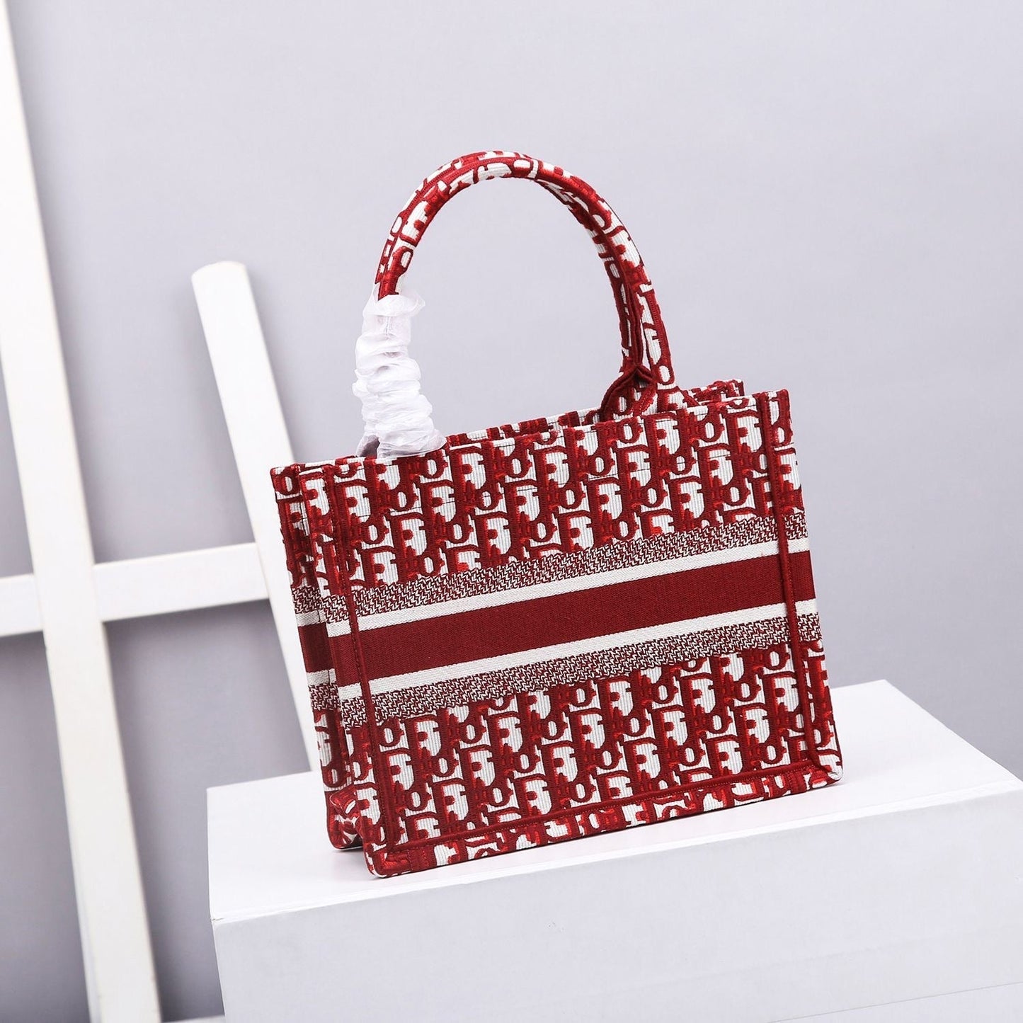 Top Quality Small Book Tote Red, For Women, Womens Handbags 26.5cm/10.5in CD M1265ZRIW_M17E