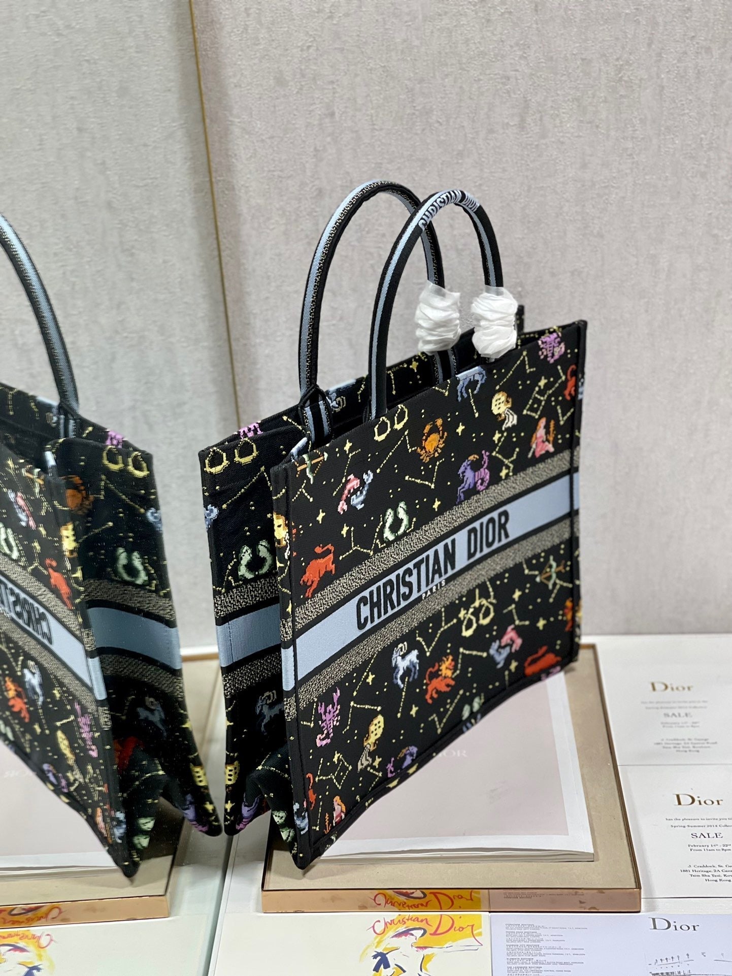 Top Quality Large Book Tote Black, For Women, Womens Handbags 16.5in/42cm CD