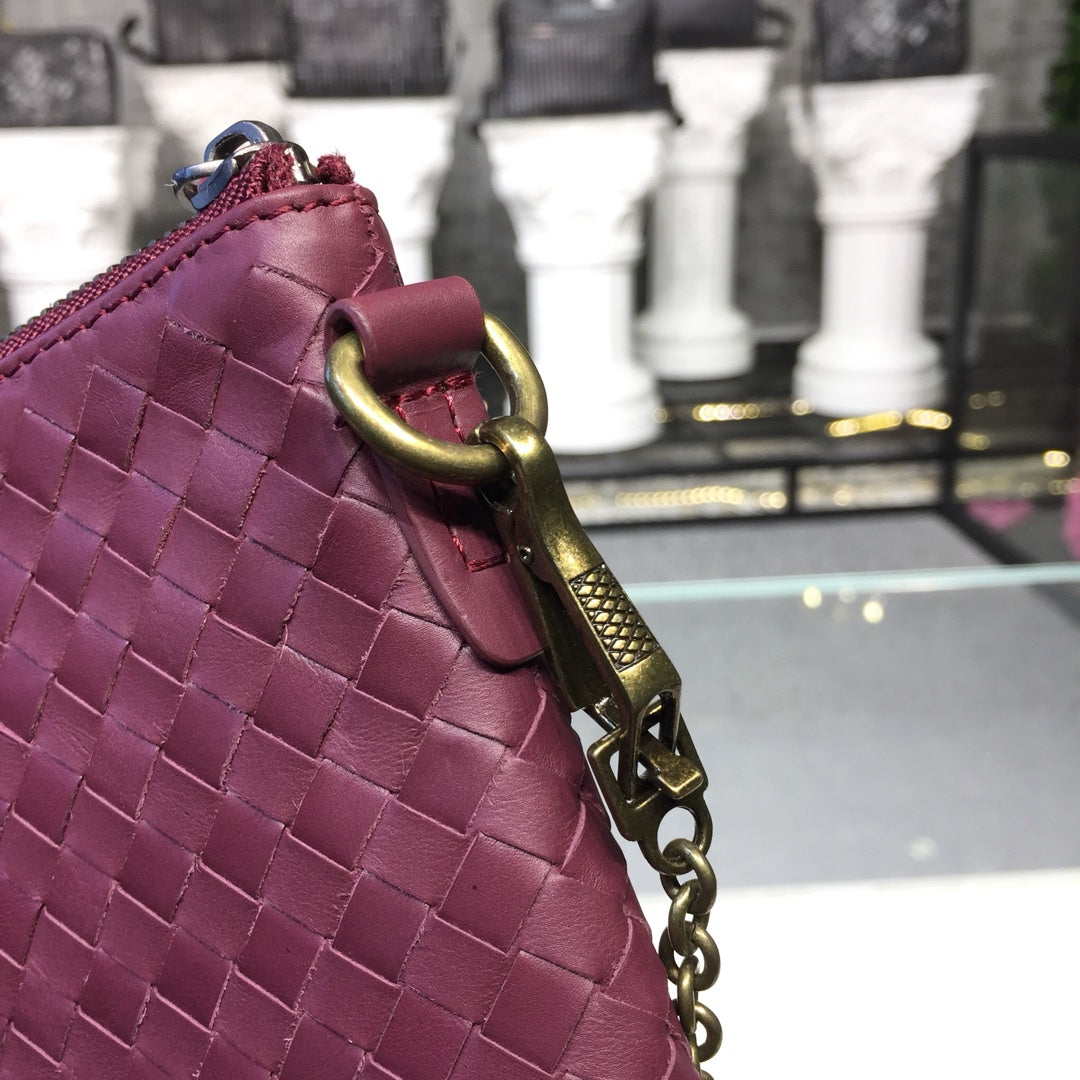 Top Quality Chain Shoulder Bag Dark Red, For Women, Women’s Bags 9.6in/24.5cm
