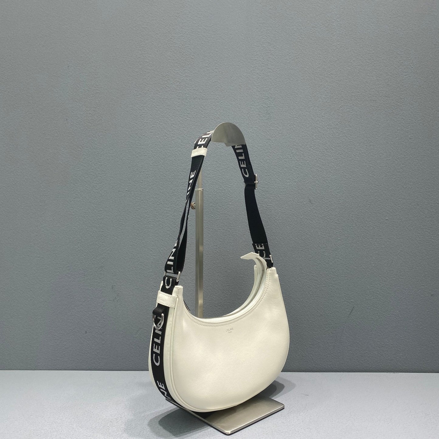 Top Quality Medium Ava Bag With Top Quality Strap White For Women 9in/23cm