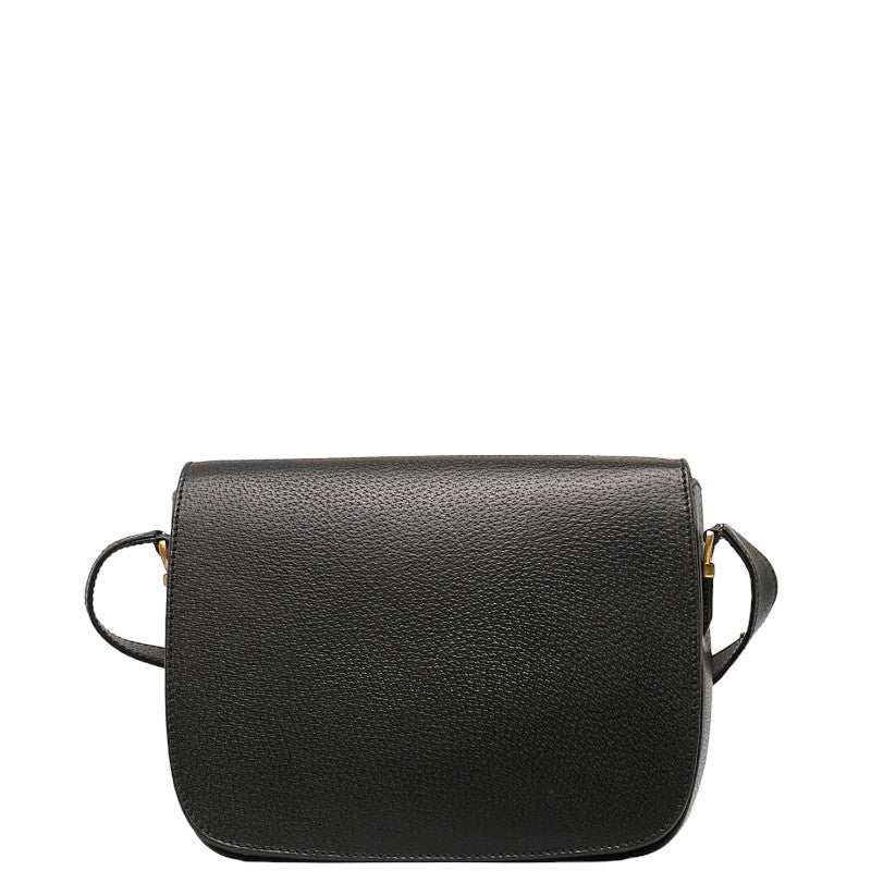 Gucci Bamboo  Shoulder Bag 001 406 1287 Green Leather  Gucci