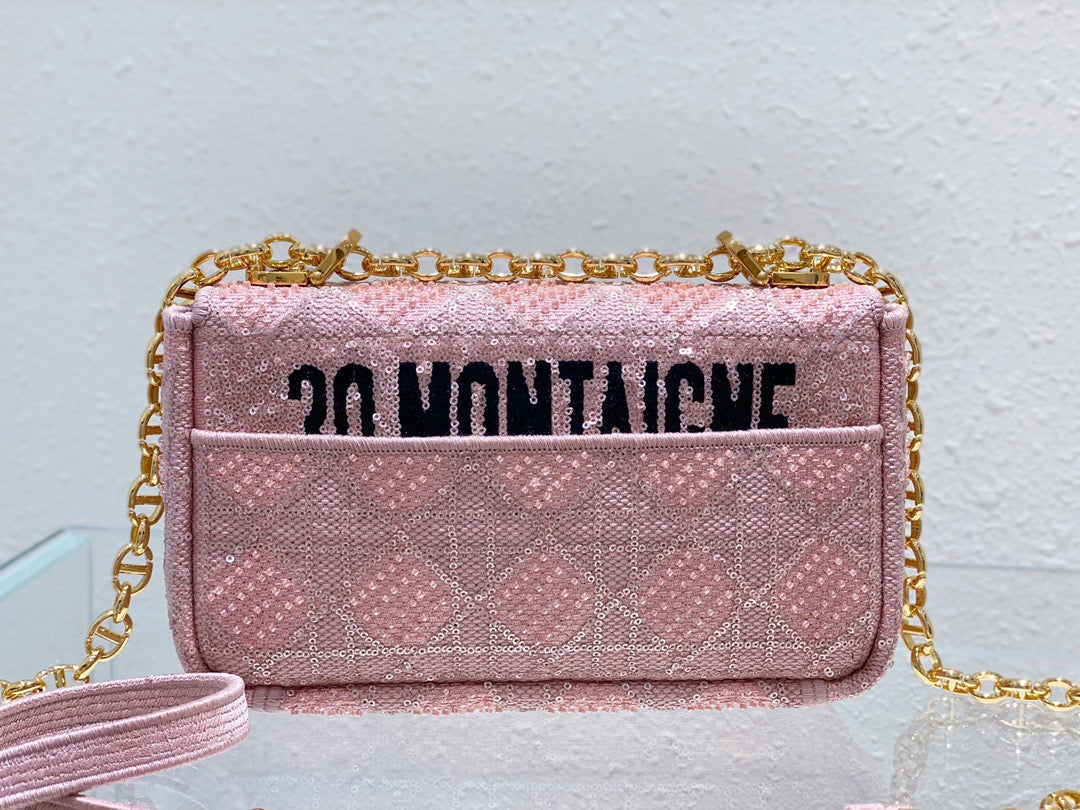 Top Quality MeTop Qualityum Caro Bag Pink, For Women, Womens Handbags 25.5cm/10in CD