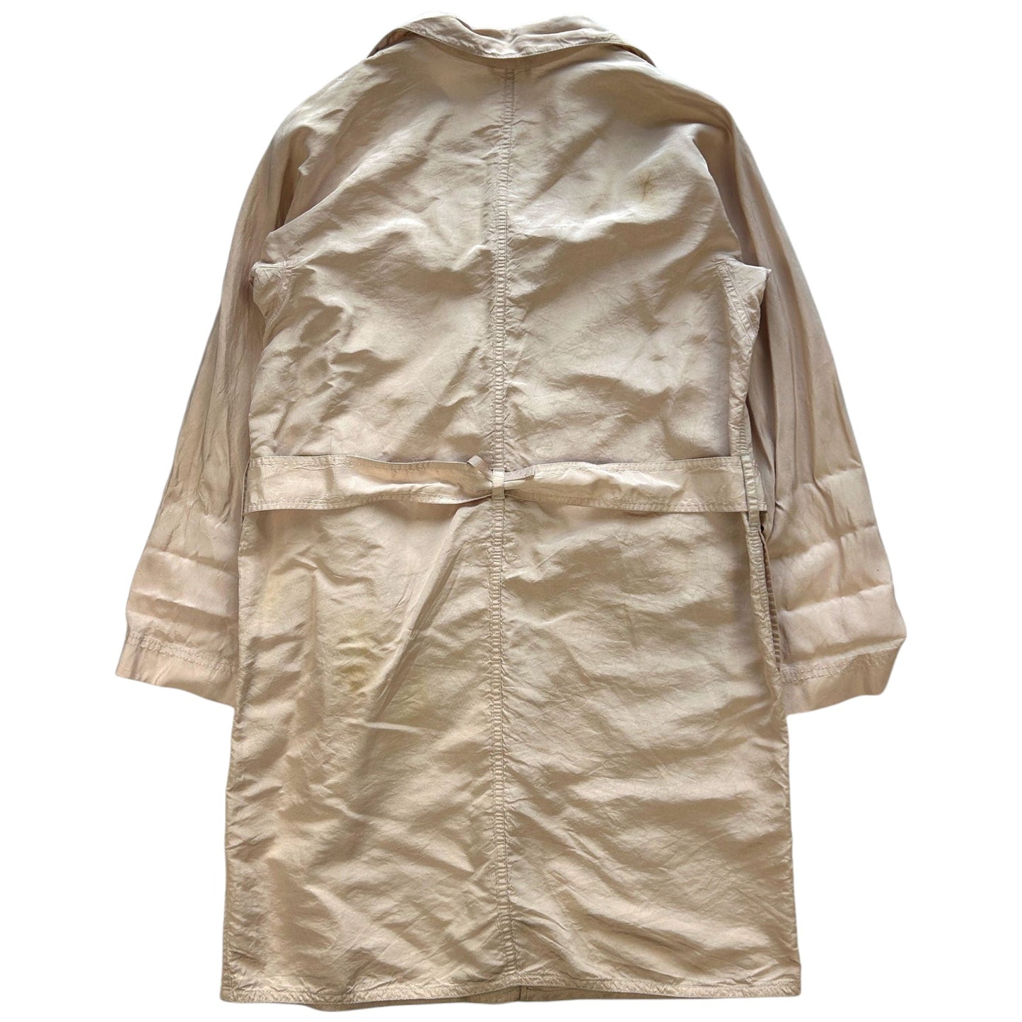 Prada Silk Trench Coat Women's Size L
