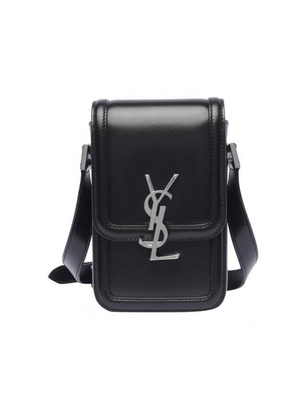 Luxury Saint Laurent Trending 2025 Smooth Leather Solferino Mini Bag Black