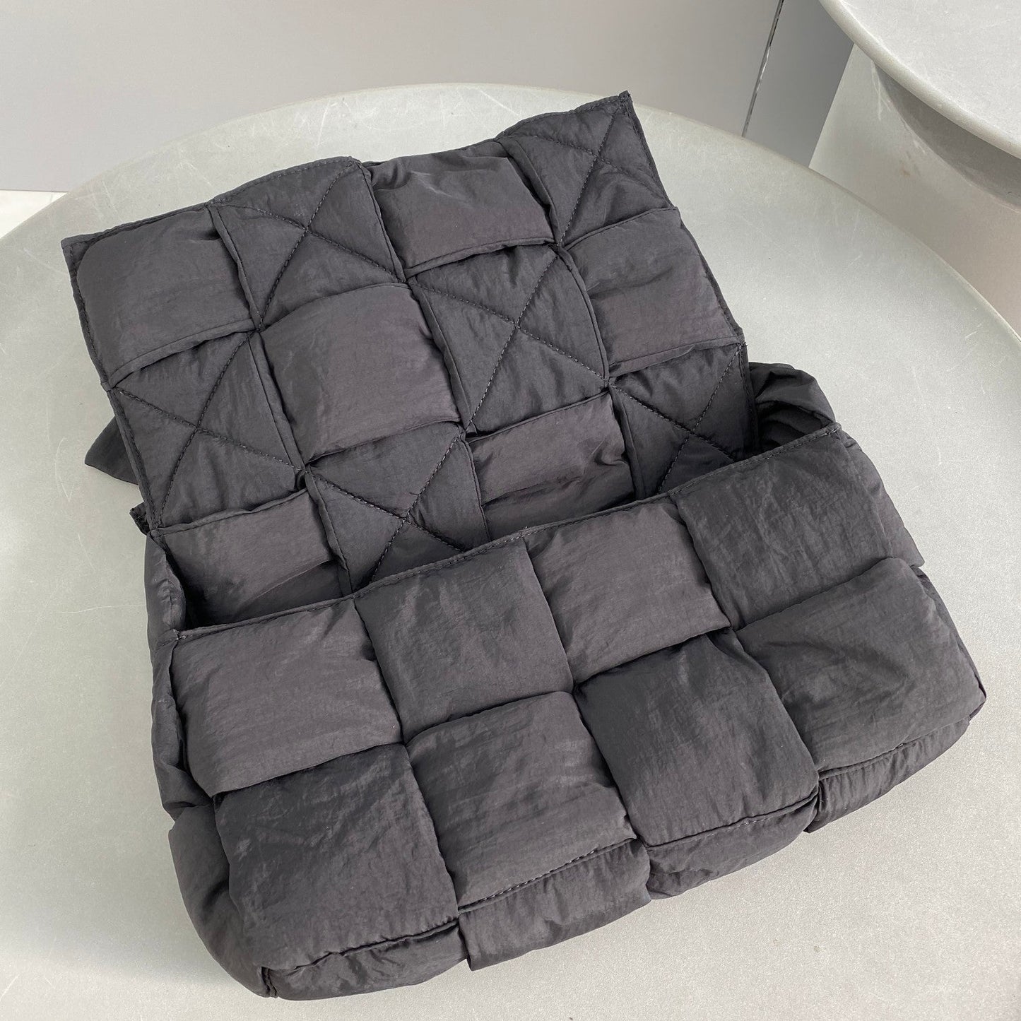 Top Quality Padded Tech Cassette Bag For Women 11.8in/30cm In Black 628951VBO818803