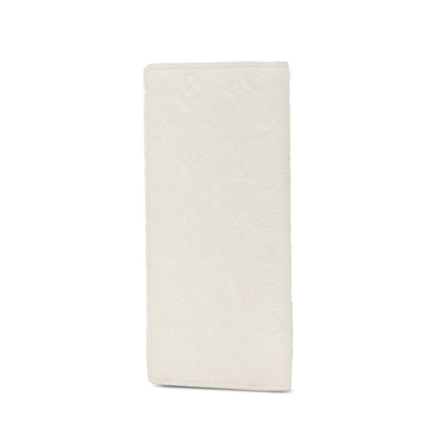 Louis Vuitton  Leather Long Wallet (Bi-Fold)
