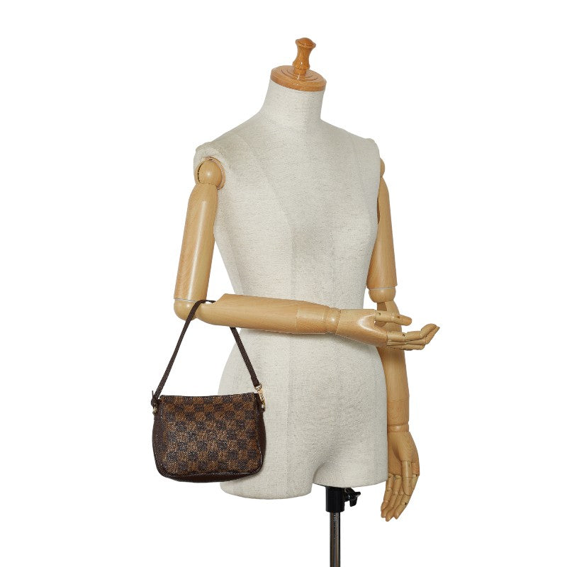 Louis Vuitton Damière Toulo   Accessory  Shoulder Bag 2WAY N51982 Brown PVC Leather Ladies Louis Vuitton