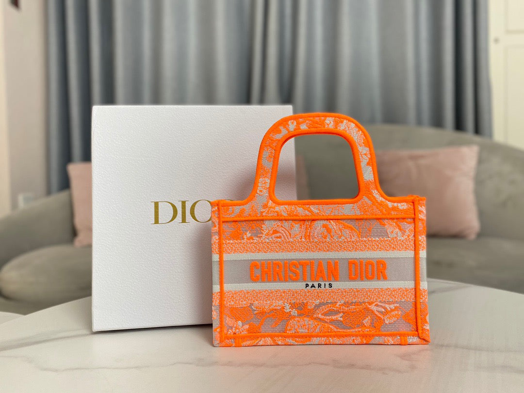 Top Quality Mini Book Tote Orange For Women, Womens Handbags 22.5cm/9in CD S5475ZRVJ_M057