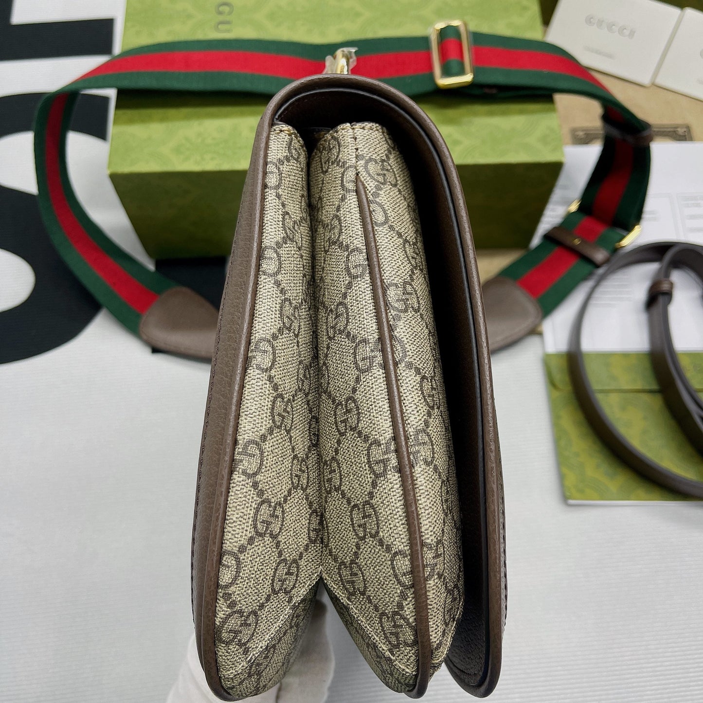 gg Blondie Medium Shoulder Bag Beige For Women, Women’s Bags 11in/29cm gg ‎699210 96IWG 8745