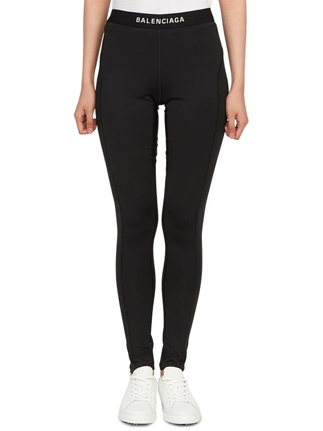 Luxury Balenciaga Trending 2025 Athletic Leggings Pans Black