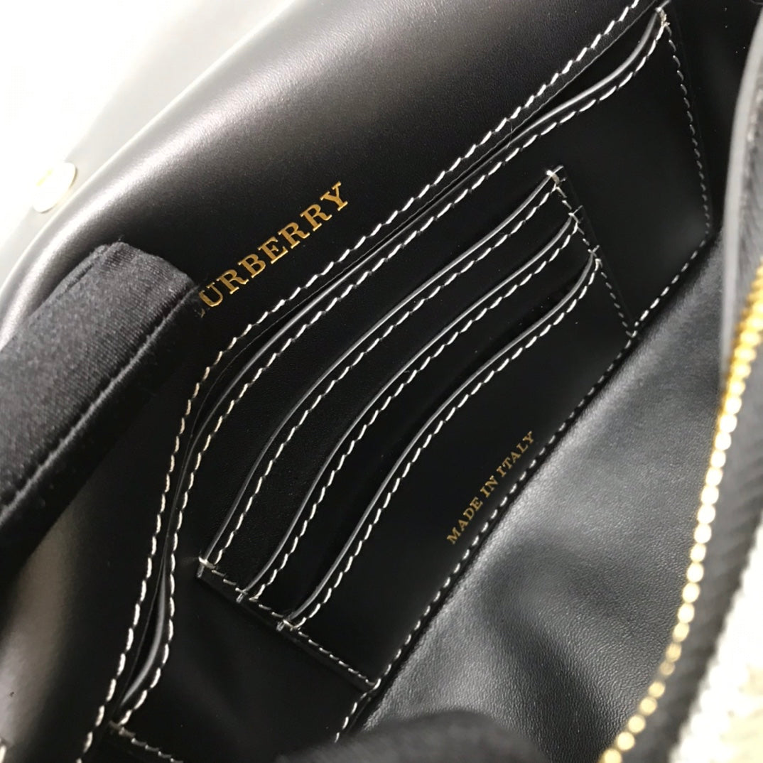 Top Quality Horseferry Print Cotton Canvas Small Crossbody Bag For Women, Bags 7.1in/18cm