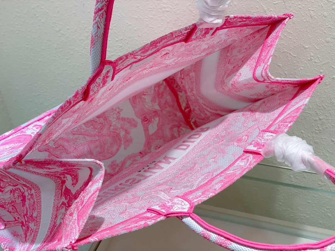 Top Quality Large Book Tote Pink, For Women, Womens Handbags 16.5in/42cm CD M1265ZRVJ_M956