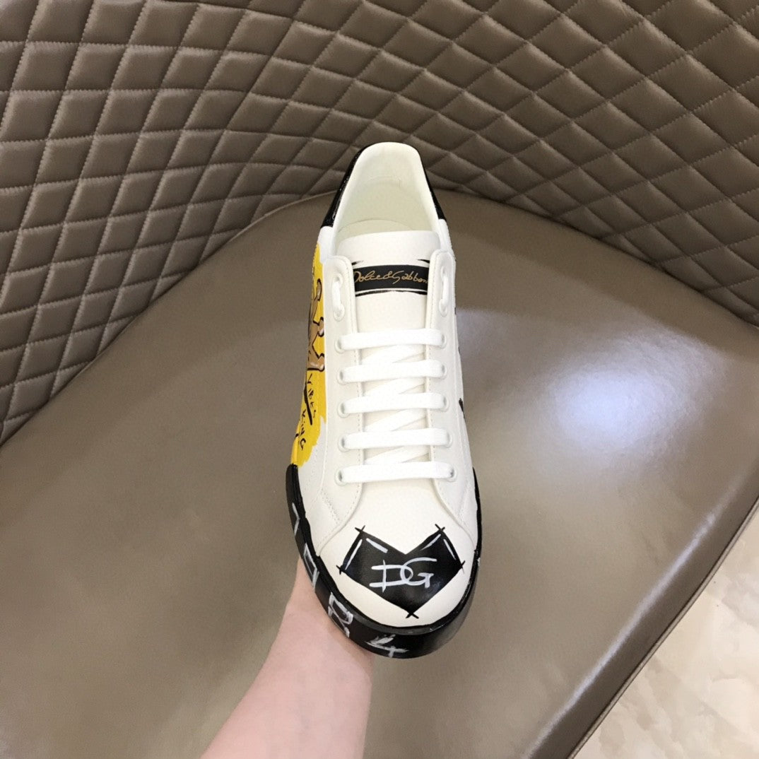 Top Quality Limited ETop Qualitytion Portofino Sneakers White For Men Top Quality Shoes