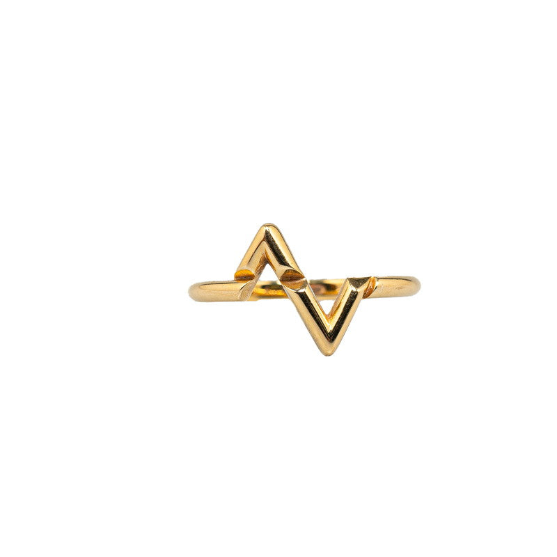 Louis Vuitton LV Volt Up Side Down Ring #54 Q9Q32H K18YG Yellow G  Louis Vuitton