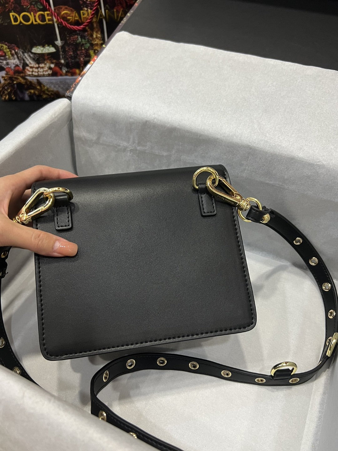 Top Quality Crossbody 3.5 Bag Black For Women 6.9in/18cm Top Quality Top Quality7037AW57680999