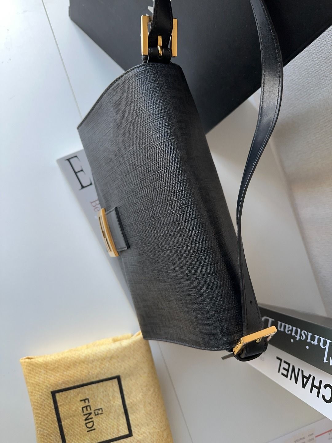 Fendi | Bags | Fendi Brown Shoulder Zucca Bag Bucket Mamma MR26052025X148