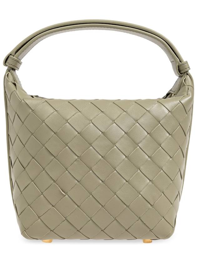 Luxury Bottega Veneta Candy Wallace Intrecciato Tote Bag Travertine