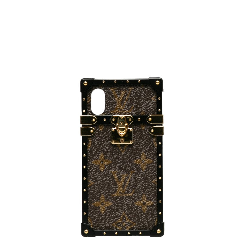 LOUIS VUITTON Louis Vuitton Monogram M62618 Other Small Metal/Make-up Brown Multicolor