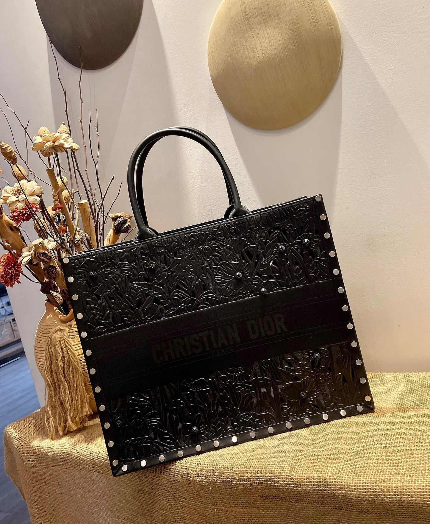 Top Quality Large Book Tote Black, For Women, Womens Handbags 16.5in/42cm CD