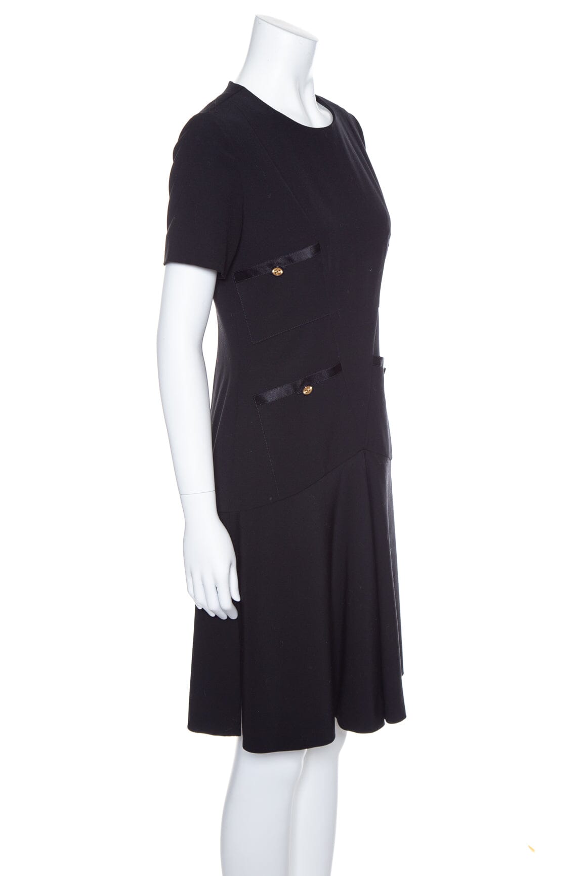 Chanel   Black Dress SZ 38