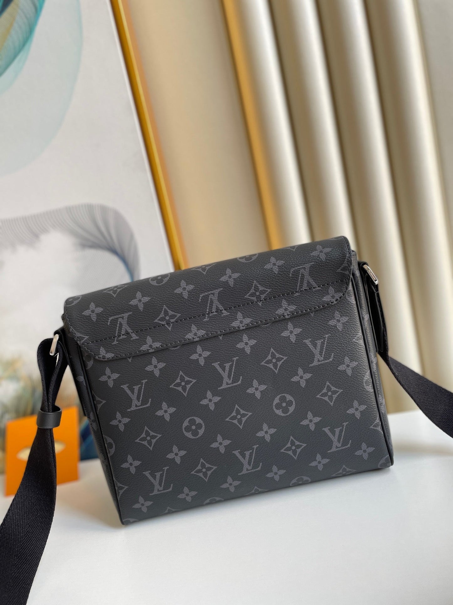 Top Quality Top Qualitystrict PM Monogram Eclipse Canvas For Men, Bags, Shoulder And Crossbody Bags 9.8in/25cm Top Quality M44000