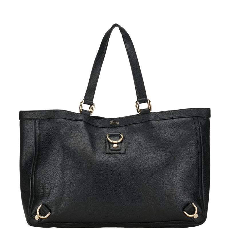 Gucci Abbey Shoulder Bag 141472 Black Leather Leather  Gucci