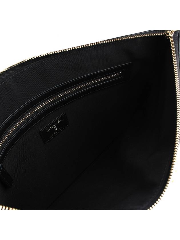 Boy Black Caviar Gold Plated Medium Clutch No 25 Chanel
