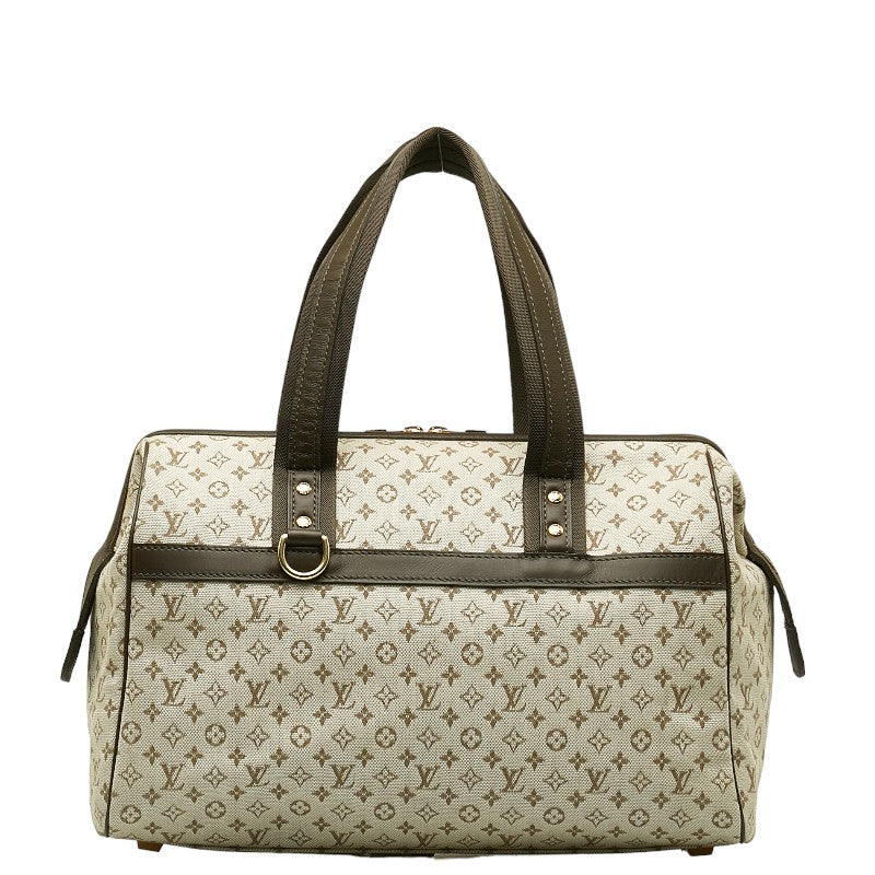 Louis Vuitton Josephine GM Handbag in Canvas Leather M92310 Khaki