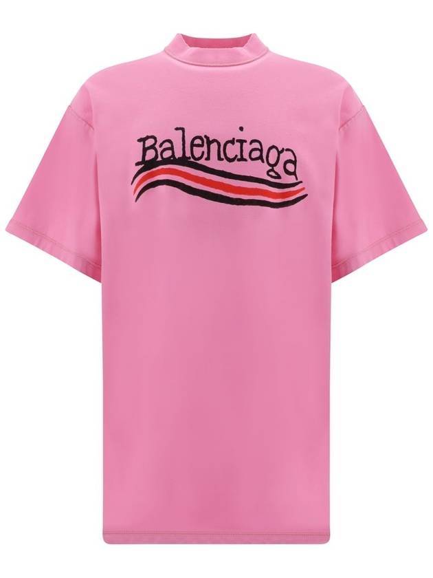 Luxury Balenciaga Trending 2025 Inside Out Cotton Short Sleeve T-Shirt Pink