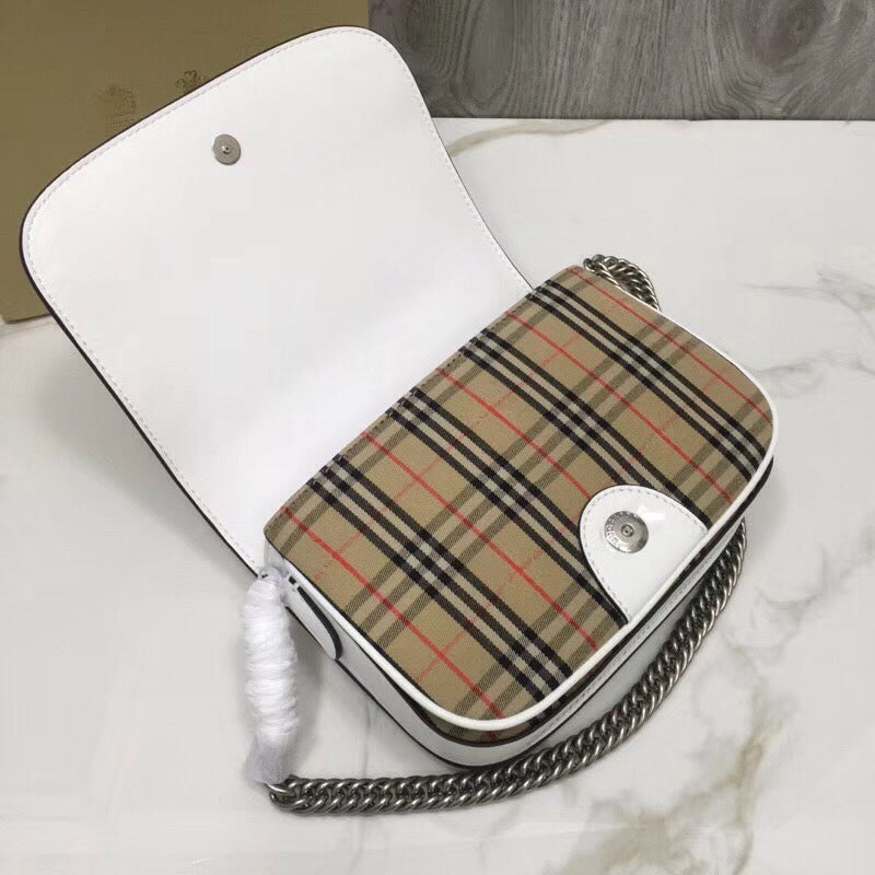 Top Quality 1983 Check LiNike Bag White For Women, Bags 9in/23cm