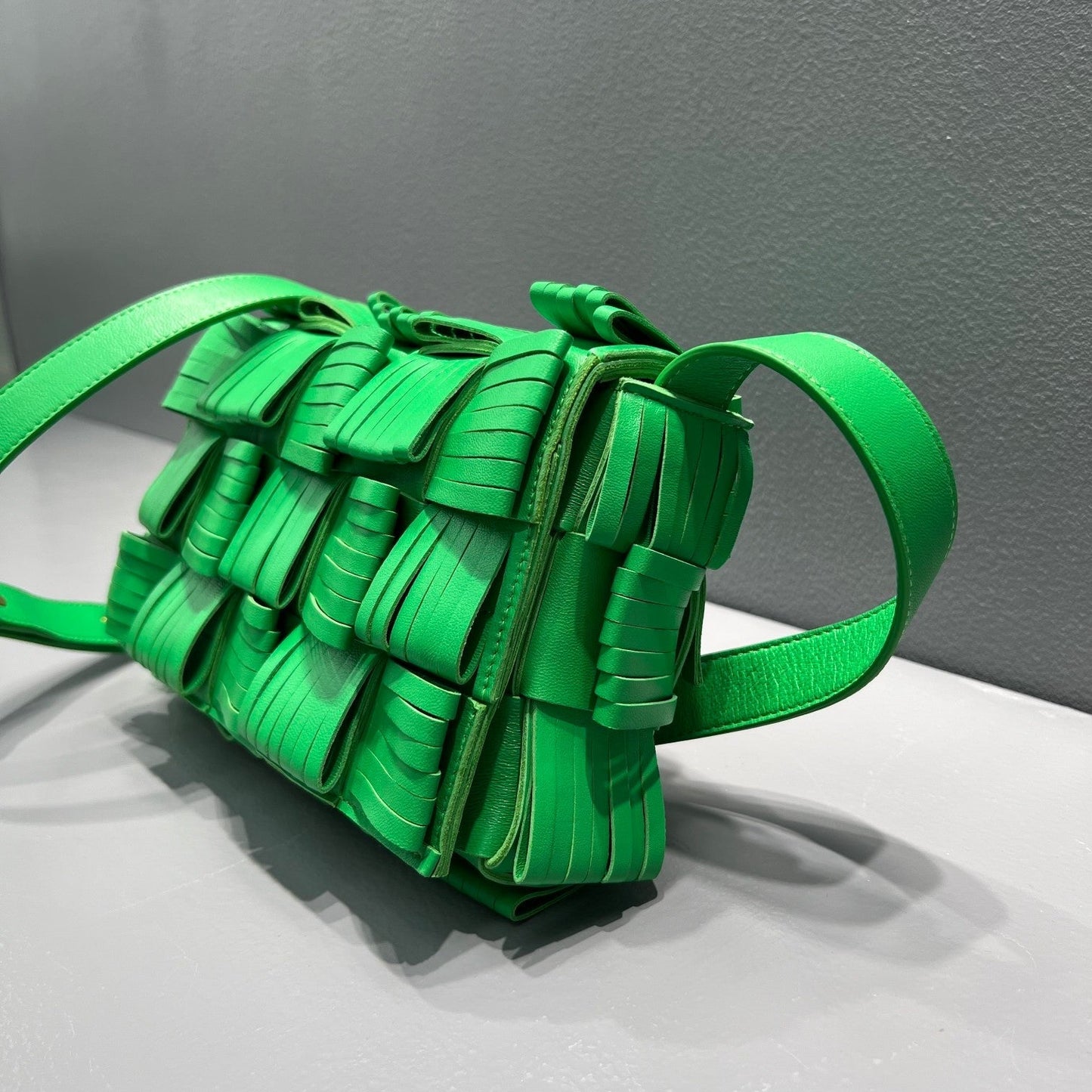 Top Quality Cassette Green, For Women, Bags 9.1in/23cm 680698V1G713722