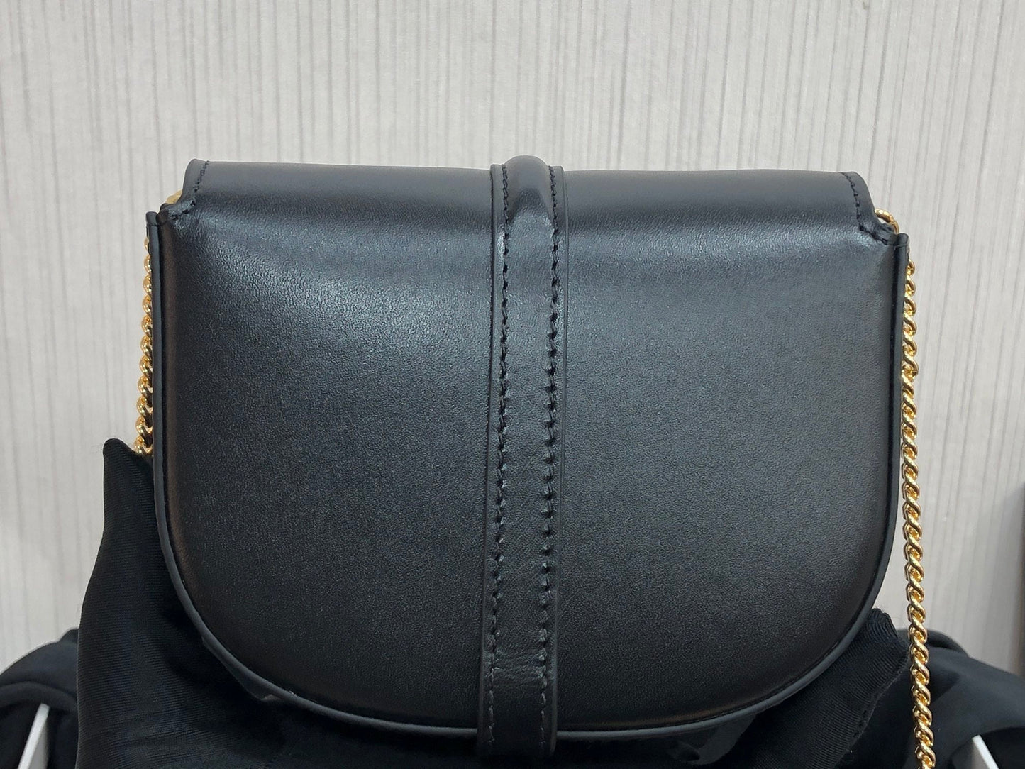 Top Quality Small Chain Pouch Black For Women 5.5in/14cm