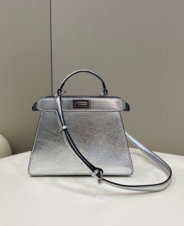 FI Top Quality Small Silver Bag For Woman 27cm/11in